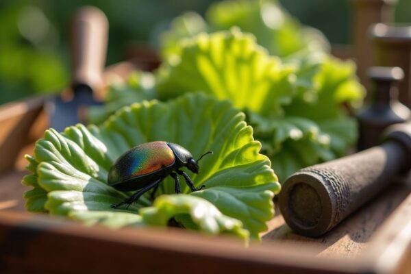 Coleottero giapponese nell’orto: riconoscimento e difesa dolce