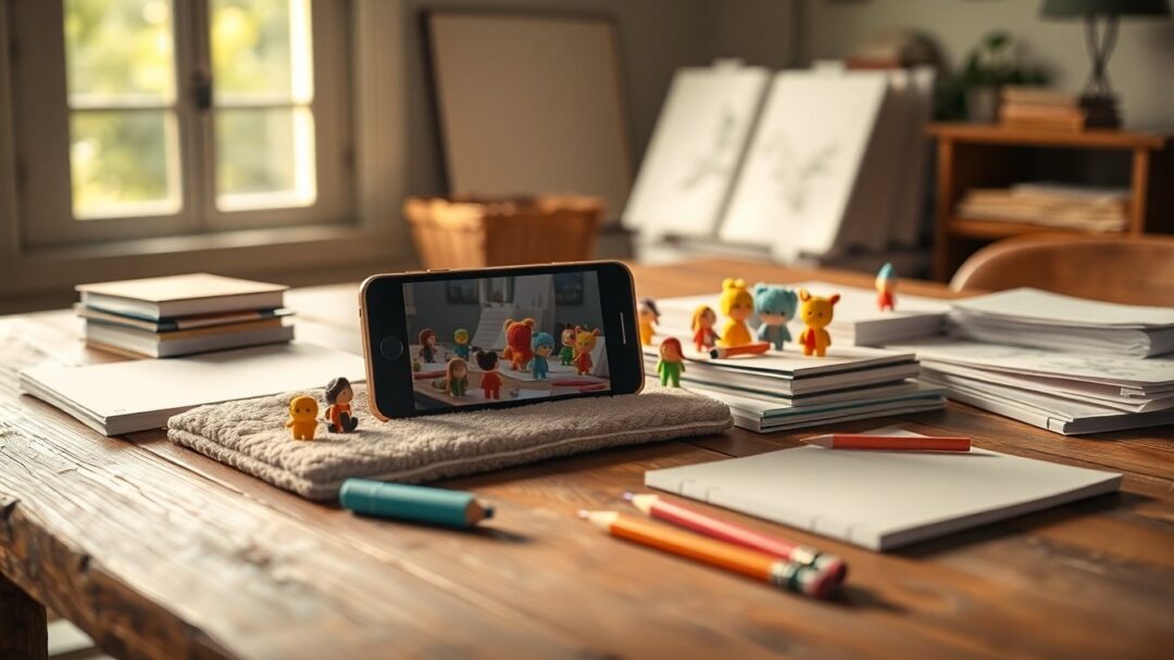 Guida stop motion con lo smartphone: pupazzetti, disegni e idee per divertirsi coi nipoti