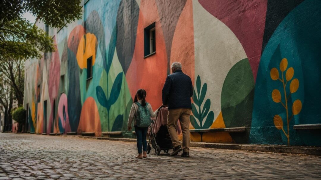 Passeggiate sicure per scoprire la street art con i nipoti