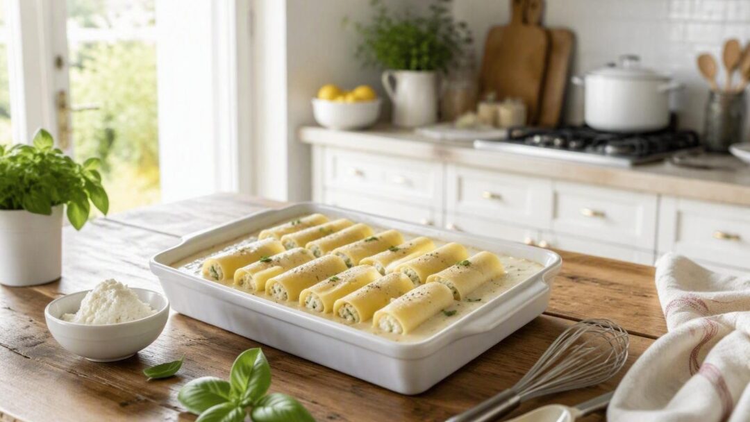 Cannelloni leggeri: come alleggerire ripieno e besciamella senza perdere gusto