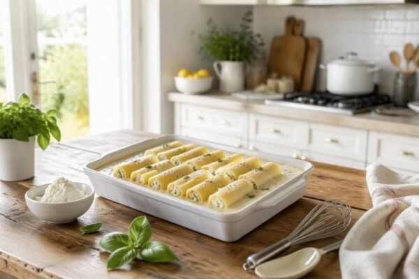 Cannelloni leggeri: come alleggerire ripieno e besciamella senza perdere gusto