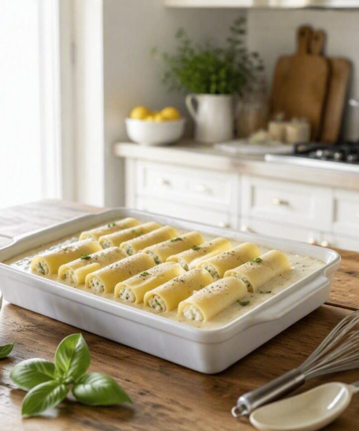 Cannelloni leggeri: come alleggerire ripieno e besciamella senza perdere gusto