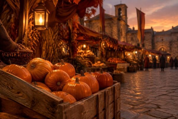 Calendario delle feste della zucca in Lombardia, Puglia e Piemonte