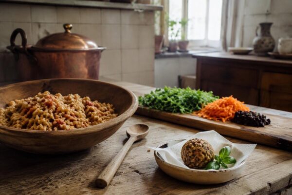 Laboratorio creativo di polpette vegetali per nonni e bambini