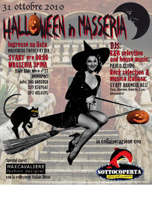halloween in masseria