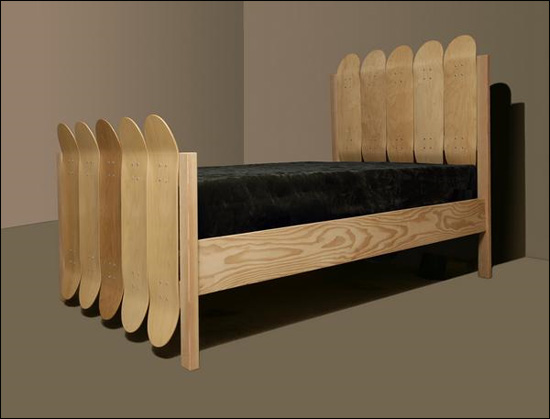 skateboard letto