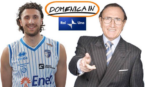 Luca Infante a Domenica In su Rai Uno