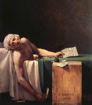 David La morte di Marat