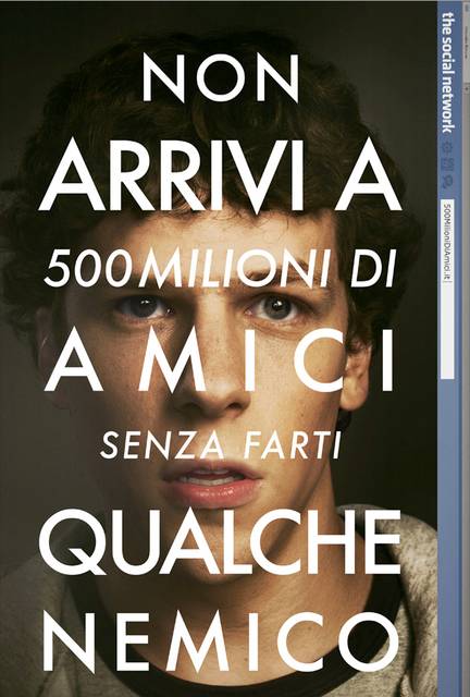 The Social Network Teaser Poster Italia 01 mid