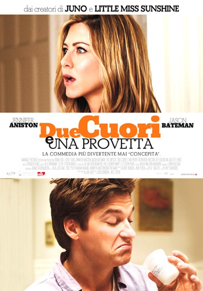 locandina due cuori e una provetta