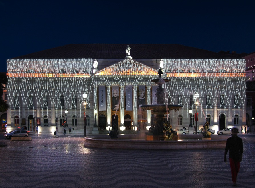 fachada do Teatro D¶ Maria