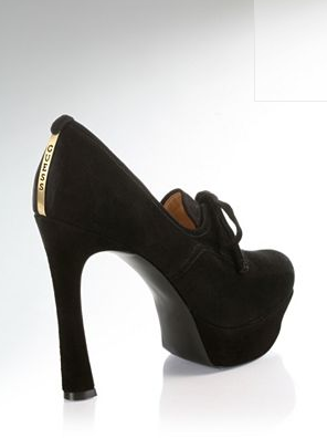 GUESS by Marciano: Francesine Alanie nere con tacco a tronchetto, Collezione Autunno/Inverno 2011/20122