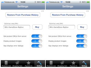 gamestore in app purchase app