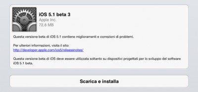 iOS 5.1 Beta 3