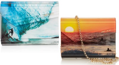 Jimmy Choo Candy Printed Surfer Clutch1