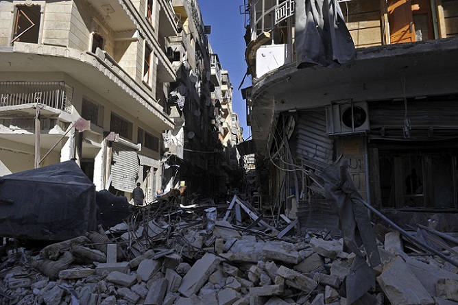 SYRIA-CONFLICT-ALEPPO