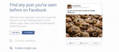 Come ricercare parole nei post Facebook