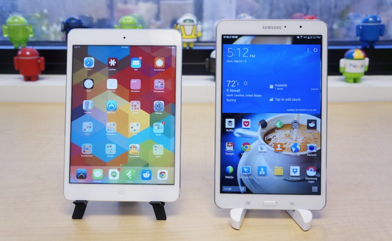 Quali sono differenze fra iPad Air e Samsung Tab PRO 8.4