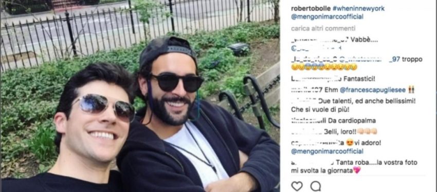 Marco Mengoni e Roberto Bolle insieme in vacanza: ecco le foto