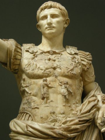 L'aspetto fisico di Augusto