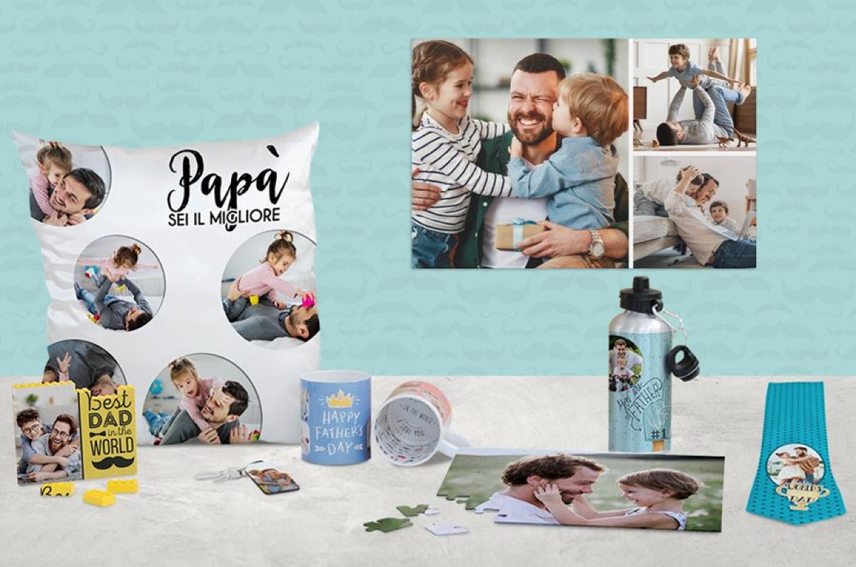 Come rendere la Festa del Papà ancora più speciale? Con i doni personalizzati di Fotoregali.com