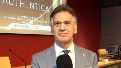 Imprese, Piacenti: "Con Authentica 40 mln di pasti e obiettivo sostenibilità"