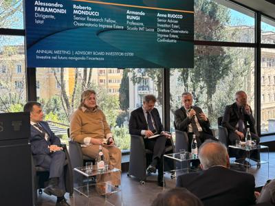 Imprese, quelle estere puntano su innovazione con 33% spesa privata in R&S