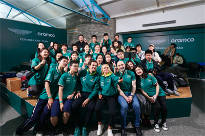 Aramco, top F1 team kindle racing enthusiasm among middle school students in Shanghai