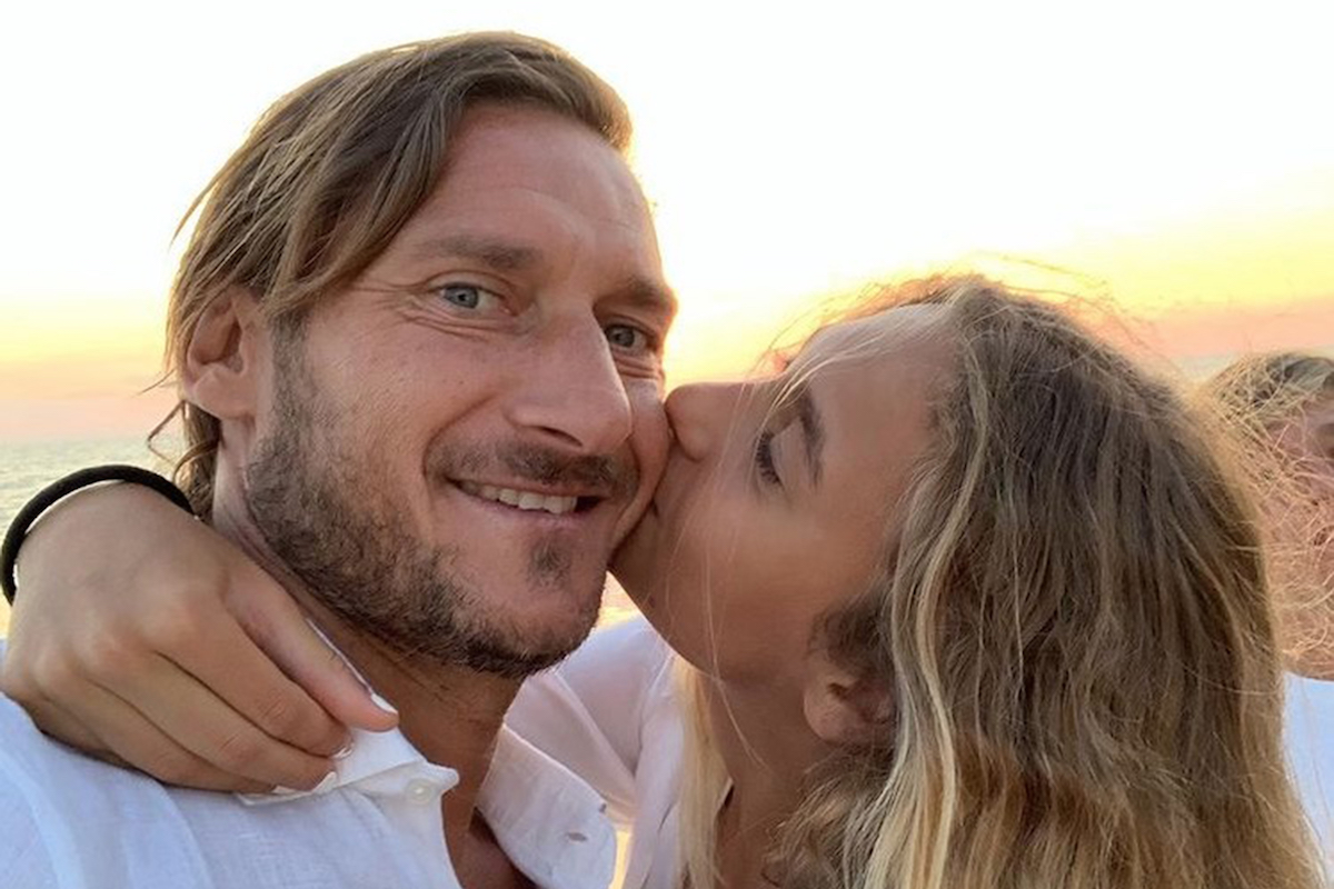 Chanel Totti: il commento di papà Francesco alla foto con il fidanzato Cristian
