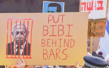 israele proteste piazza