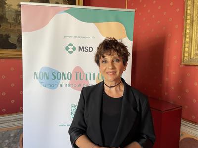 Lucia Ocone: "Da attrice felice di parlare di prevenzione alle pi&ugrave; giovani"