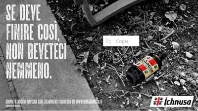 Sostenibilit&agrave;, spot Ichnusa contro chi sporca e per dire no all'abbandono di vetro nell&rsquo;ambiente