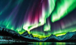 Aurora boreale Italia