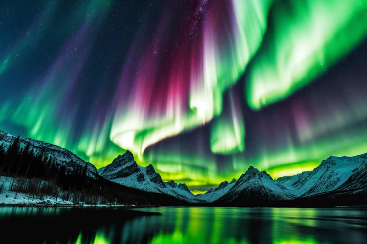 Spettacolare aurora boreale in Italia: il cielo si è colorato di rosso in diverse località