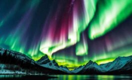 Aurora boreale Italia