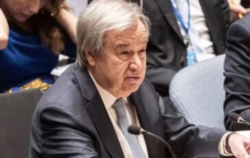 Il discorso del segretario generale Onu