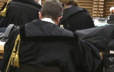 Amanda Knox in aula per il processo per calunnia contro Lumumba