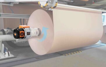 Freno ibrido Revolution di Renova per la produzione di cartone ondulato