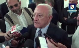 Presidente regione Campania Vincenzo De Luca