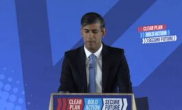 Primo ministro Rishi Sunak