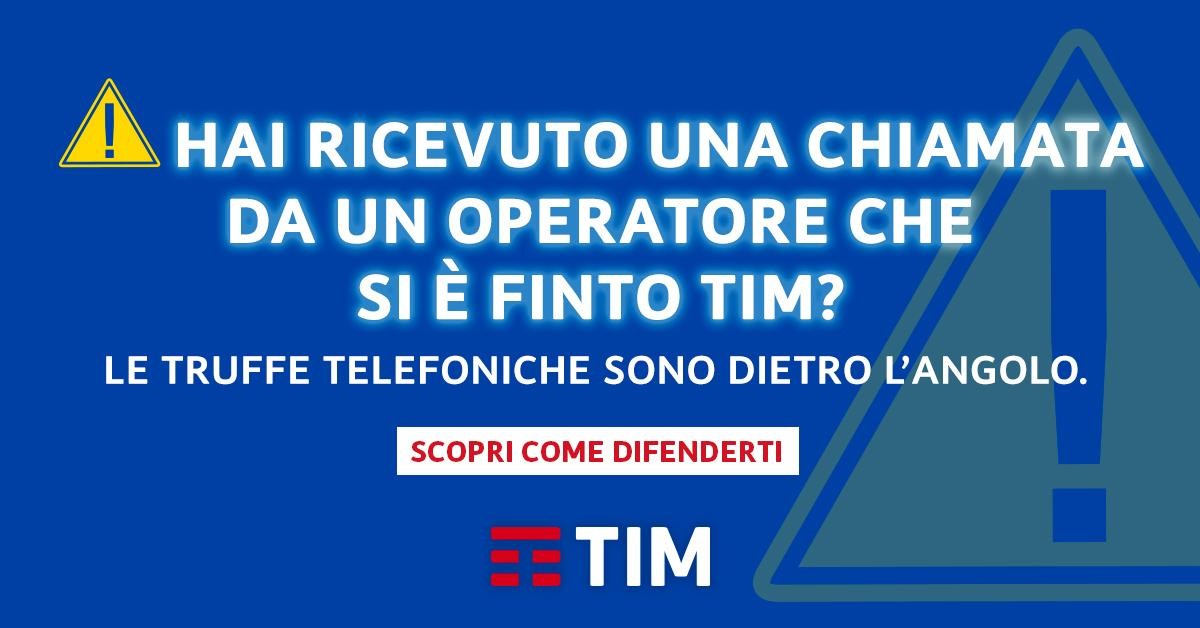 Truffe telefoniche TIM: come riconoscerle e difendersi