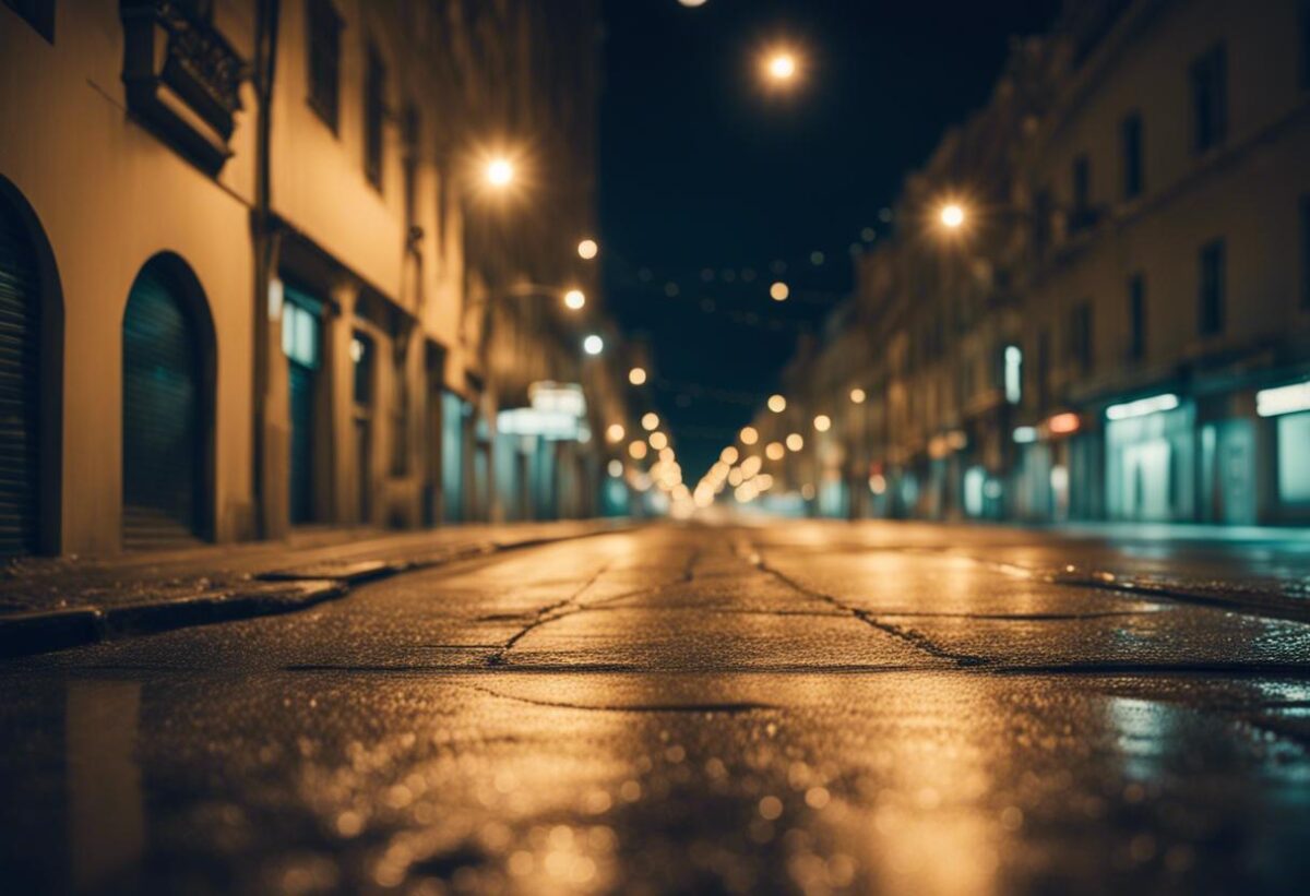 Una donna senza fissa dimora riporta di essere stata aggredita sessualmente per strada da un individuo non identificato.