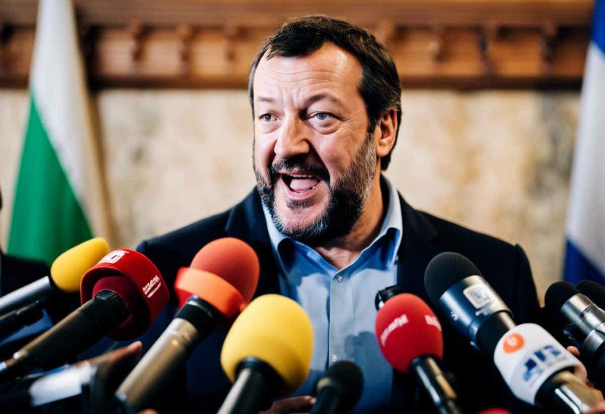 Salvini, riguardo al caso Sangiuliano, dice: "Ho fiducia nei colleghi con i quali collaboro".