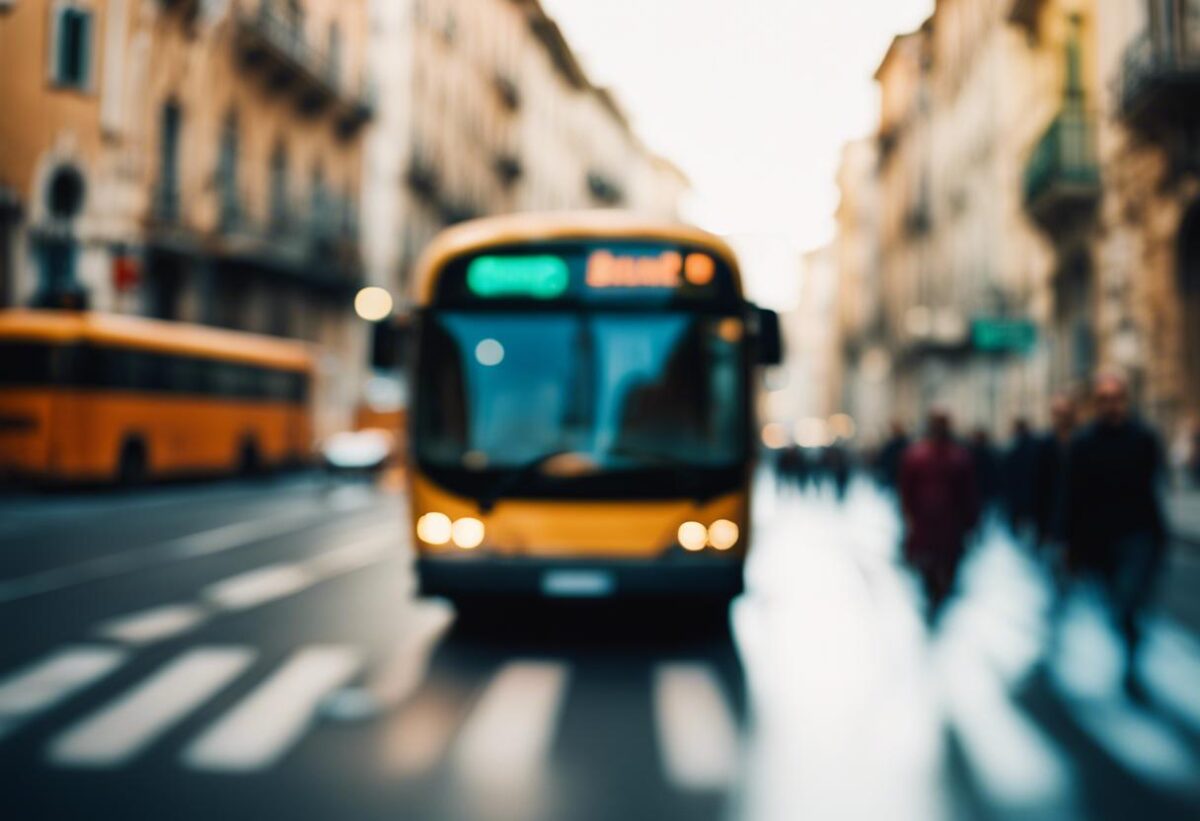 Un signore anziano perde la vita in seguito a un incidente con un autobus nella zona di Taranto.