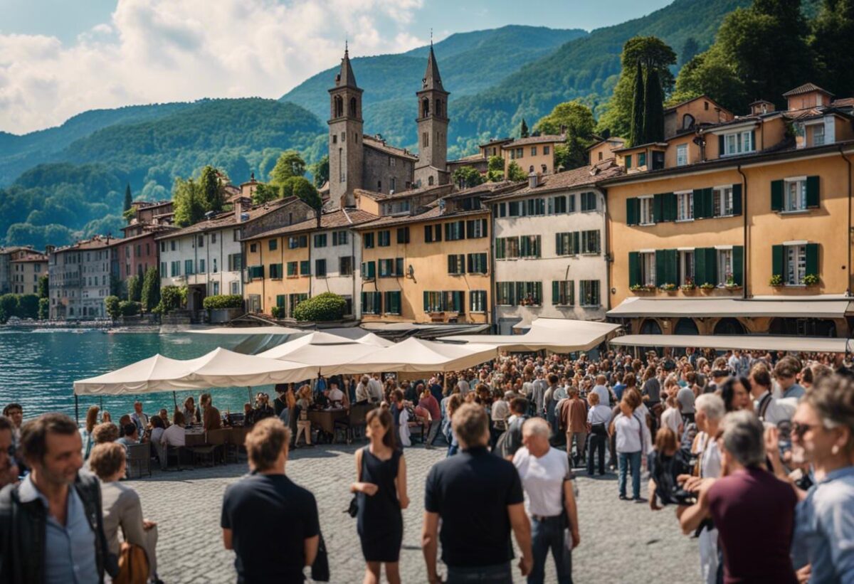 A Cernobbio si svolge la giornata di proteste. Secondo Calenda, l'attuale esecutivo non è in grado di gestire la nazione.