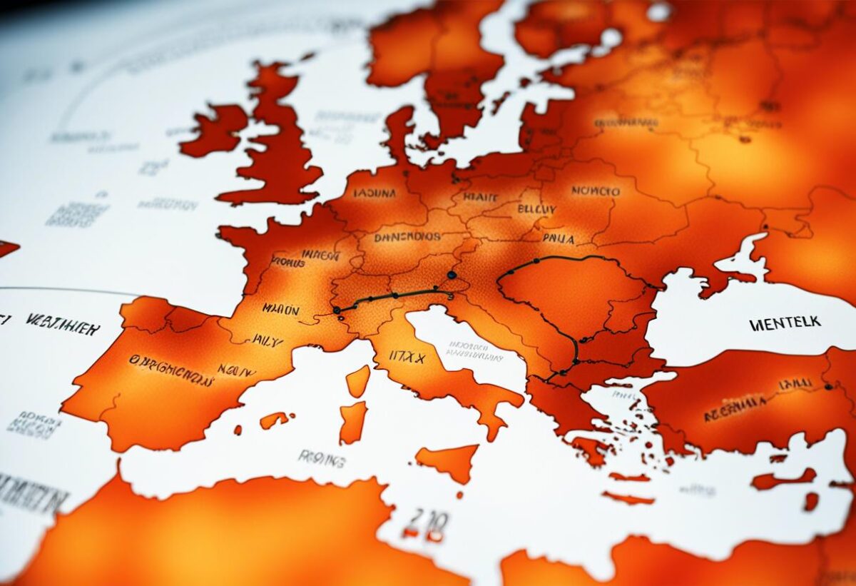 L'Italia è in guardia per il brutto tempo, con un avviso di livello arancione emesso per otto regioni.