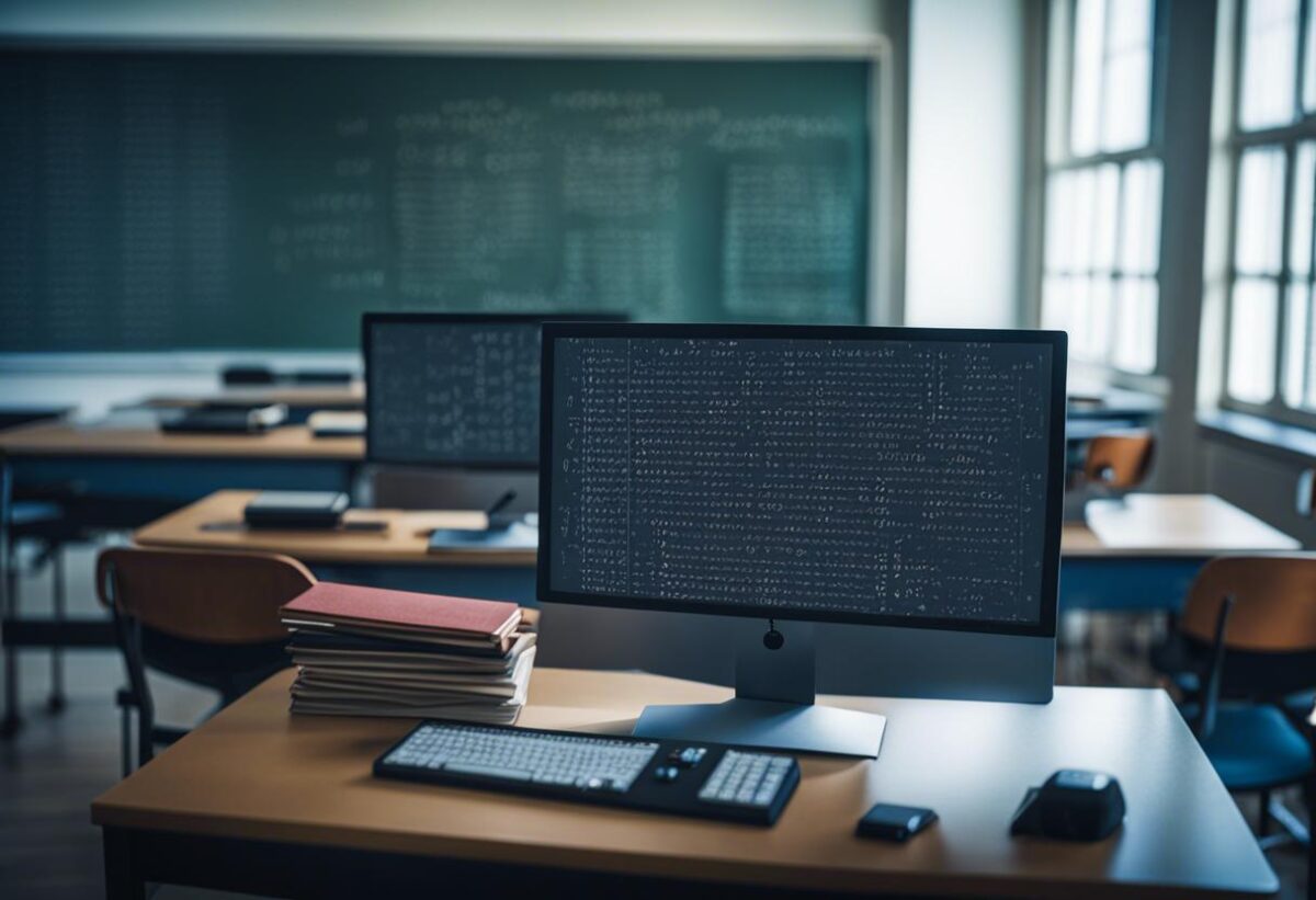 Rientriamo in classe, quest'anno l'intelligenza artificiale figura tra i argomenti di studio.