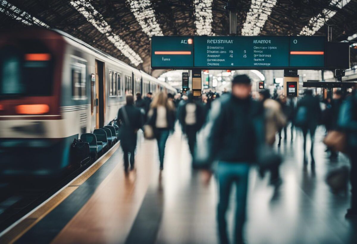 Gli scioperi continuano ad interrompere il funzionamento dei treni e dei trasporti pubblici.