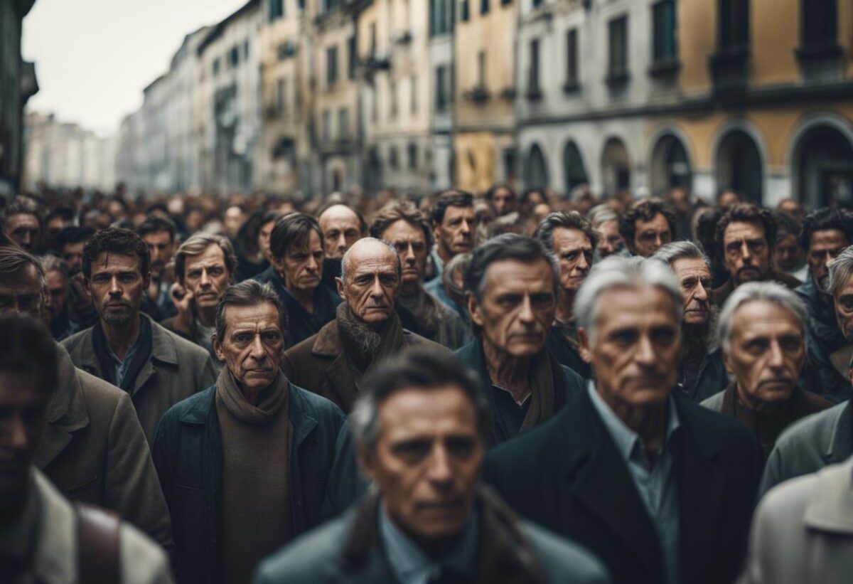 Migliaia di persone hanno partecipato ai funerali dopo la tragedia di Paderno Dugnano.