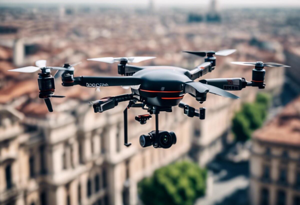 Un disastro sulle rotaie a Milano è stato ripreso da un drone.